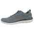 Zapatillas Skechers Summits- South Rim Hombre Charcoal Leather/Mesh/Trim