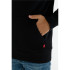 Sudadera Levi's Batwing Screenprint Hoodie Black Niño