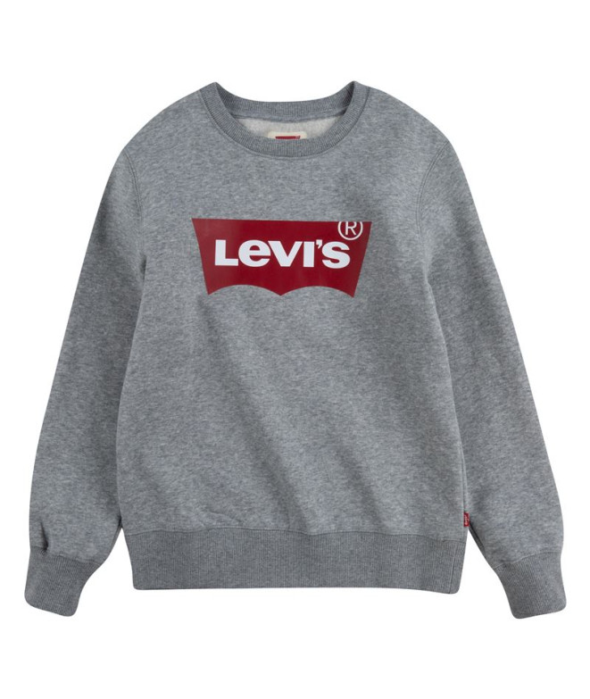 Sudadera Levi's Batwing Crewneck Grey Heather Niño