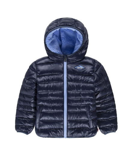 Chaqueta Levi's Sherpa Lined Mdwt Puffer J Dress Blues Niño