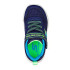 Zapatillas Skechers Comfy Flex - Mini Tr Niño Navy Textile & / Blue & Lime Trim