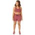 Sujetador Deportivo ASICS Core Logo Mujer Rojo/Port Royal