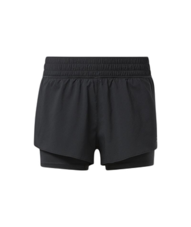 Pantalón de Running Reebok Wor Run 2 In 1 Short...