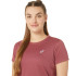 Camiseta de Running ASICS Core Ss Top Mujer Rojo