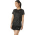 Camiseta de Running ASICS Core All Over Print Mujer Negro