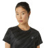 Camiseta de Running ASICS Core All Over Print Mujer Negro