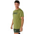 Camiseta de Running ASICS Core Top Hombre Cactus/Rain Forest