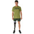 Camiseta de Running ASICS Core Top Hombre Cactus/Rain Forest