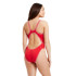 Bañador de Natación Zoggs Wire Masterback Mujer Rojo