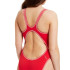 Bañador de Natación Zoggs Wire Masterback Mujer Rojo