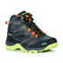 Botas de Montaña Hi-Tec Toubkal Mid Waterproof Charcoal/Limoncello Infantil