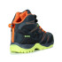 Botas de Montaña Hi-Tec Toubkal Mid Waterproof Charcoal/Limoncello Infantil