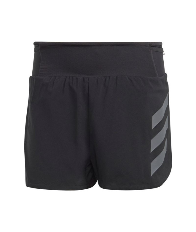 Pantalón de Trail adidas Agr Short Mujer Negro
