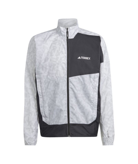 Chaqueta de Trail adidas Trail Wind Hombre Blanco