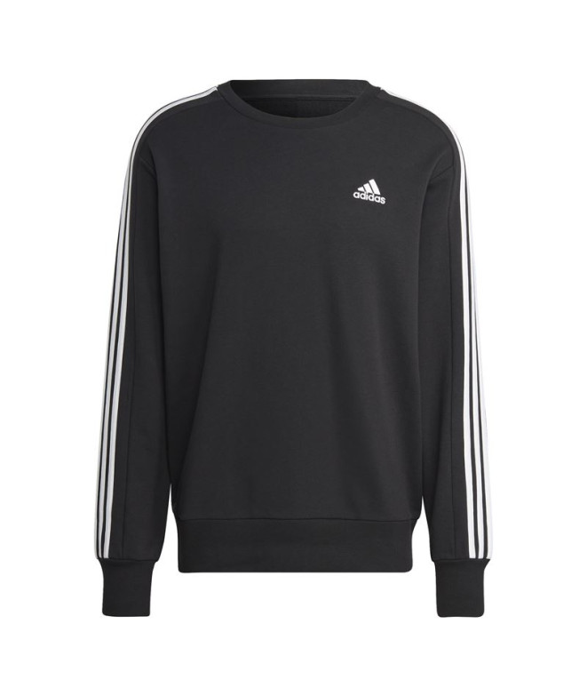 Sudadera adidas 3S Ft Hombre Negro