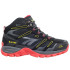 Zapatillas de Montaña Hi-Tec Muflon Mid Wp Hombre Black/Molten Lava/Yellow