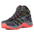 Zapatillas de Montaña Hi-Tec Muflon Mid Wp Hombre Black/Molten Lava/Yellow