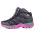 Botas de Montaña Hi-Tec Muflon Mid Wp Mujer Black/Charcoal/Purple