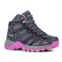 Botas de Montaña Hi-Tec Muflon Mid Wp Mujer Black/Charcoal/Purple