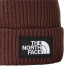 Gorro de Montaña The North Face Logo Box Cuffed Brown