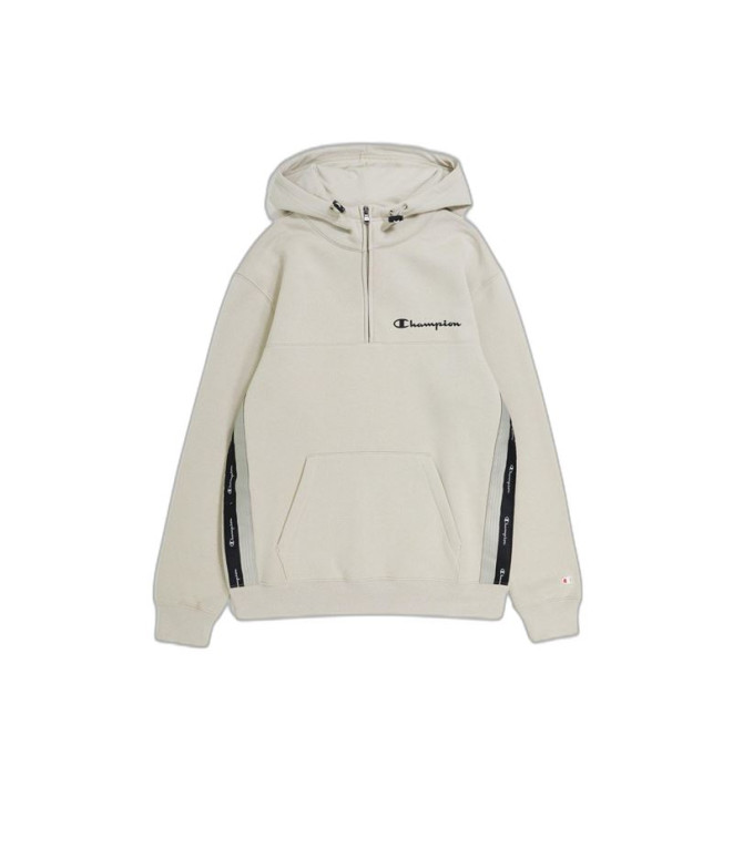 Sudadera Champion Zip Legacy Beige Hombre