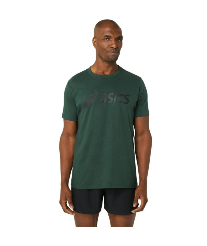 Camiseta de Fitness ASICS Big Logo Hombre Rain...