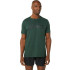 Camiseta de Fitness ASICS Big Logo Hombre Rain Forest/ Negro