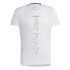 Camiseta de Trail adidas Agr Shirt Hombre Blanco