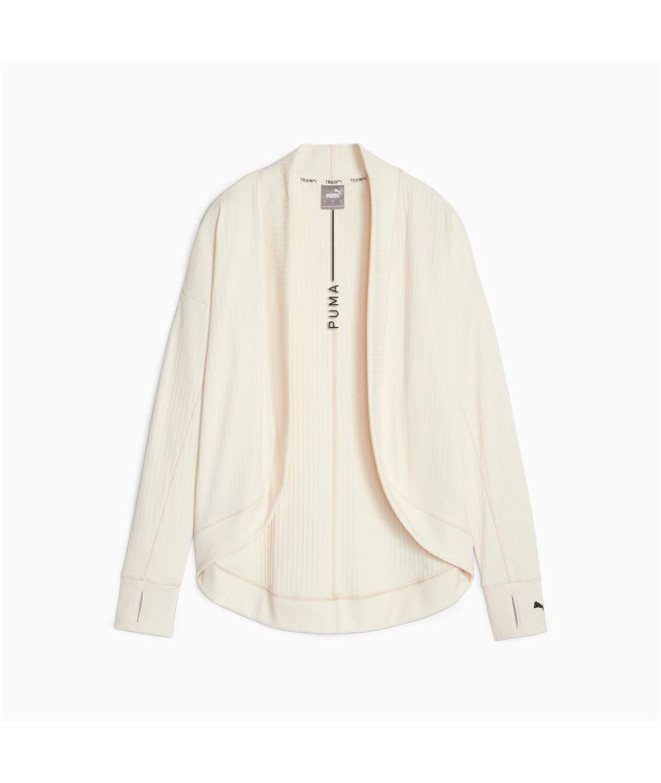 Chaqueta de Yoga Puma Studio Unwind Long C Mujer