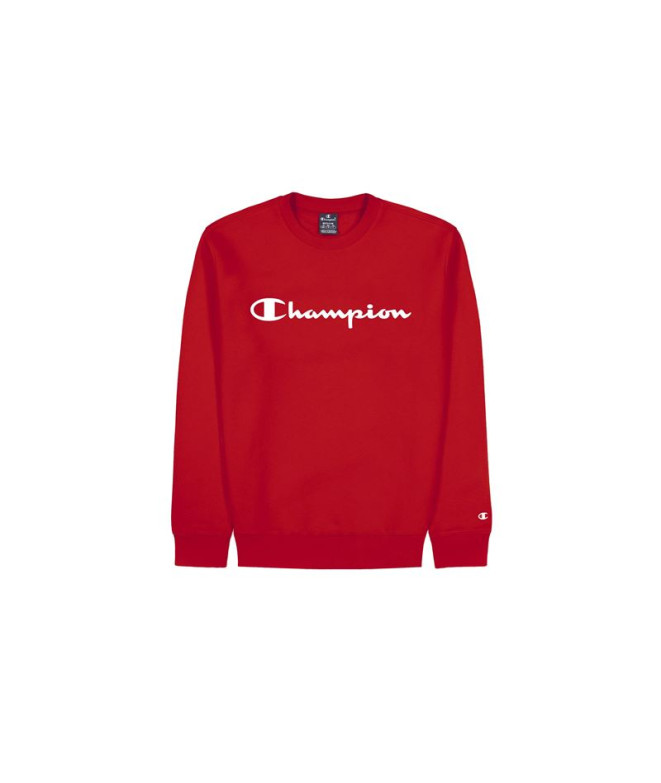 Sudadera Champion Crewneck Rojo Hombre