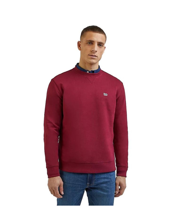 Sudadera Lee Plain Crew Sws Hombre