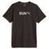 Camiseta de Fitness Puma Men'S Graphic Ru Negro-Q3 Hombre