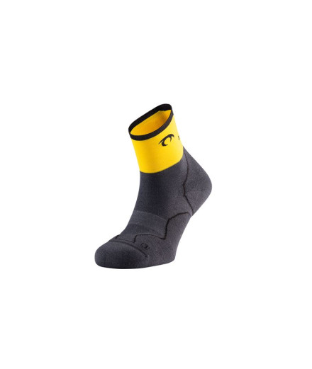 Calcetines de Trail Lurbel Desafio Four Marengo/Amarillo
