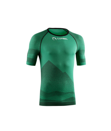 Camiseta de Running Lurbel Spirit Short Sleeves Verde...