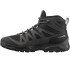 Botas de Montaña Salomon X Ward Leather Mid Gore-Tex Negro/Gris Hombre