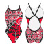 Bañador de Natación Turbo 'Revolution' New-Zealand-2023 Mujer Rojo