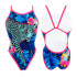 Bañador de Natación Turbo 'Revolution Blue Pantera Mujer Celeste
