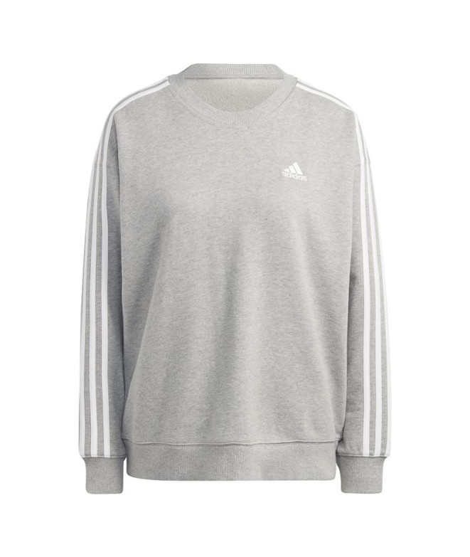 Sudadera mujer Corte holgado Cuello redondo...