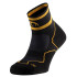 Calcetines de Trail Lurbel Desafio Spirit Four Negro/Amarillo Amber