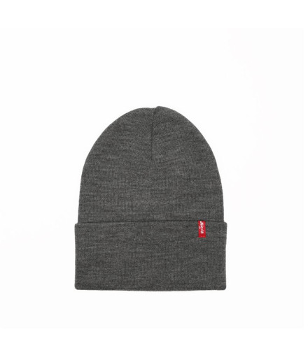 Gorro Levi's Slouchy Red Tab Beanie Regular Grey