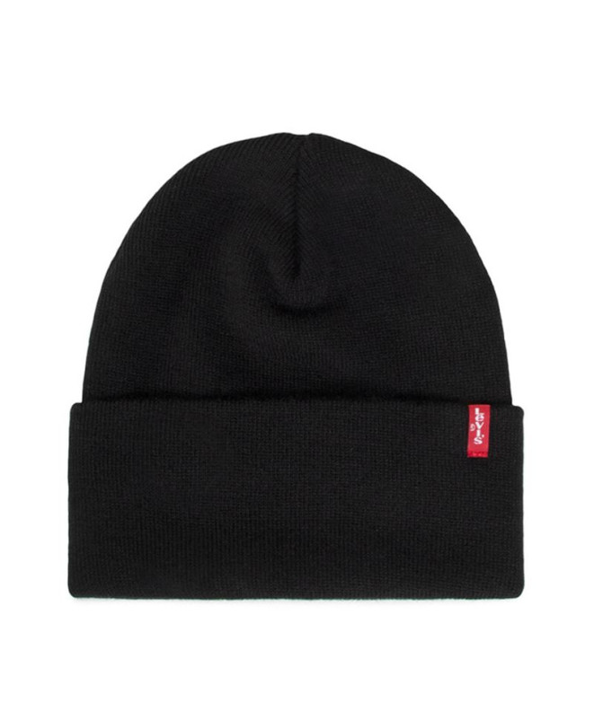 Gorro Levi's Slouchy Red Tab Beanie Regular Black