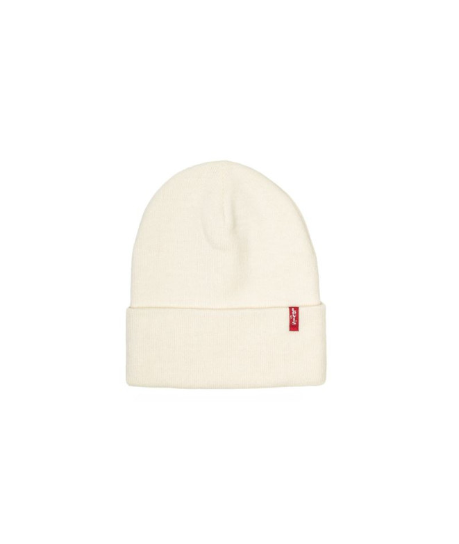 Gorro Levi's Slouchy Red Tab Beanie Regular White