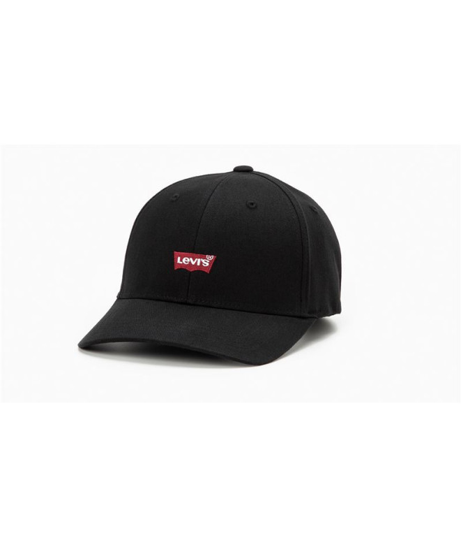 Gorra Levi's Housemark Flexfit Cap Regular Black