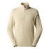 Chaqueta de Montaña The North Face 100 Glacier 1/4 Zip Beige Hombre