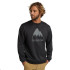 Sudadera Burton Oak Pullover Crew Hombre Negro