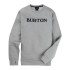 Sudadera Burton Oak Pullover Crew Hombre Gris