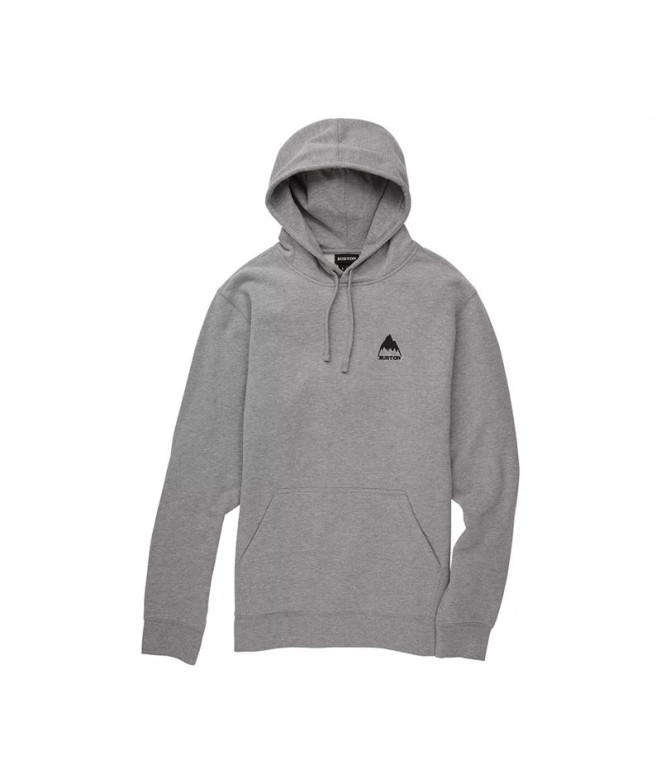 Sudadera Burton Mountain Pullover Hoodie Gris