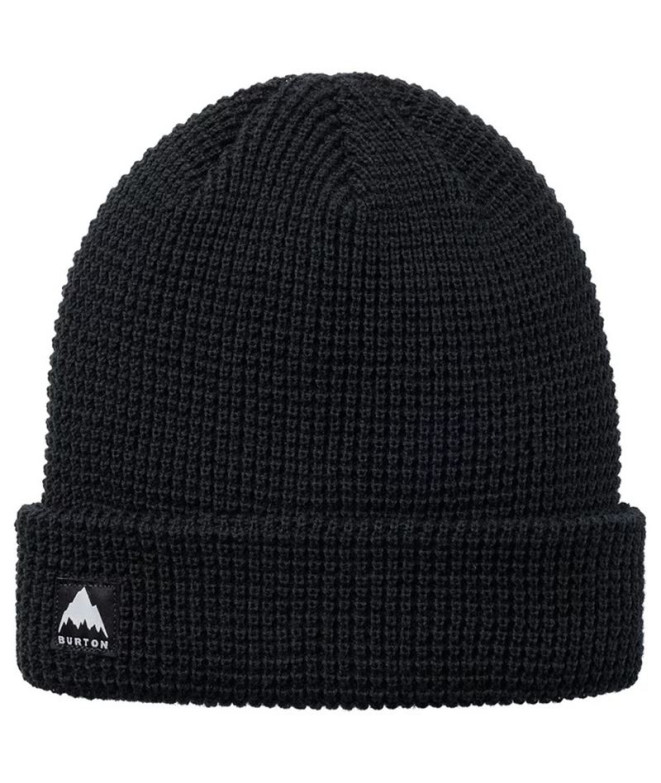 Gorro Burton Recycled Waffle Negro