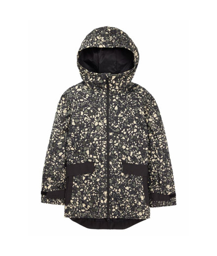 Chaqueta de Esquí y snow Burton Lalik Negro Sedimento Mujer