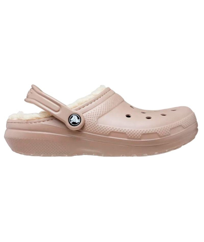 Zuecos Crocs Classic Lined Clog Mushroom/Bone